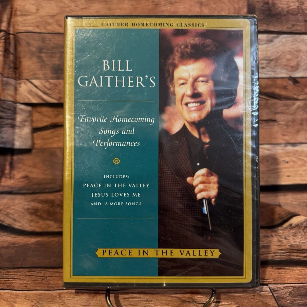 Bill Gaither's Peace In The Valley DVD 20 Gospel Songs Homecoming Classics